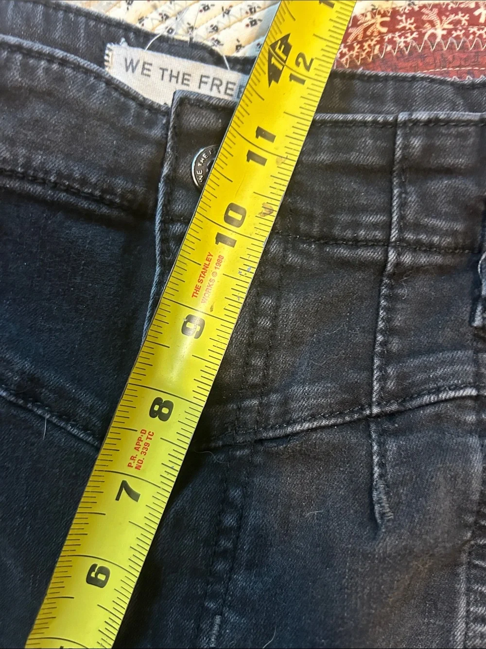 Front Yoke Wide Leg Jeans
